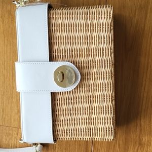 Talbot crossbody bamboo bag, Whit, NWT